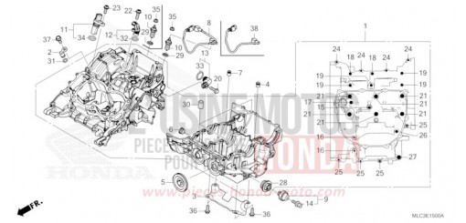 CARTER MOTEUR XL750S de 2025